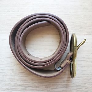 Fossil Light Brown Belt, size Small